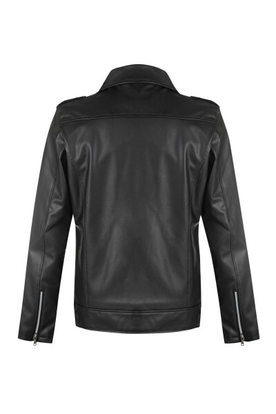 Men's New Season Leather Jacket - 6