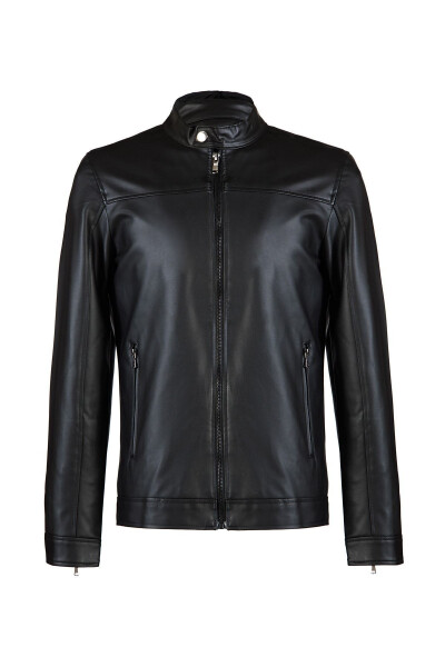 Men's New Season Leather Jacket - 2