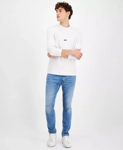 Men's Nilongti Logo Sweatshirt-Open White - 2