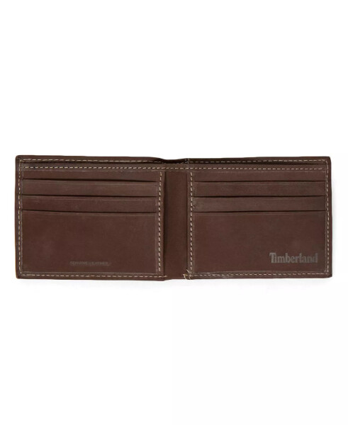 Men's Nubuck Slimfold Wallet Brown - 3