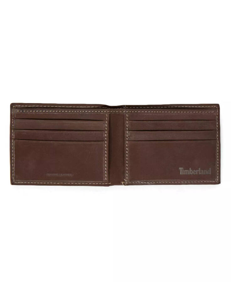 Men's Nubuck Slimfold Wallet Brown - 3