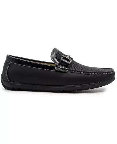 Men's Ogden Comfort Loafers-Black - AKADEMIKS (1)