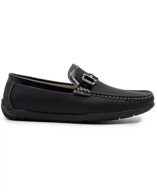Men's Ogden Comfort Loafers-Black - 2