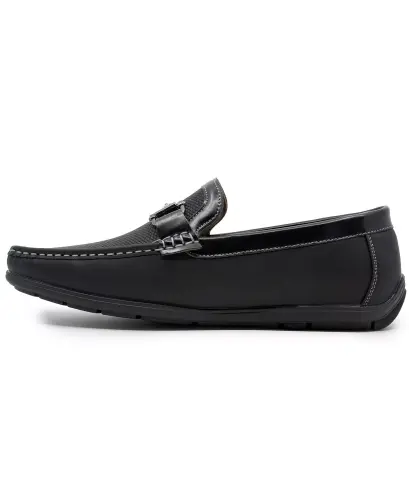 Men's Ogden Comfort Loafers-Black - 7