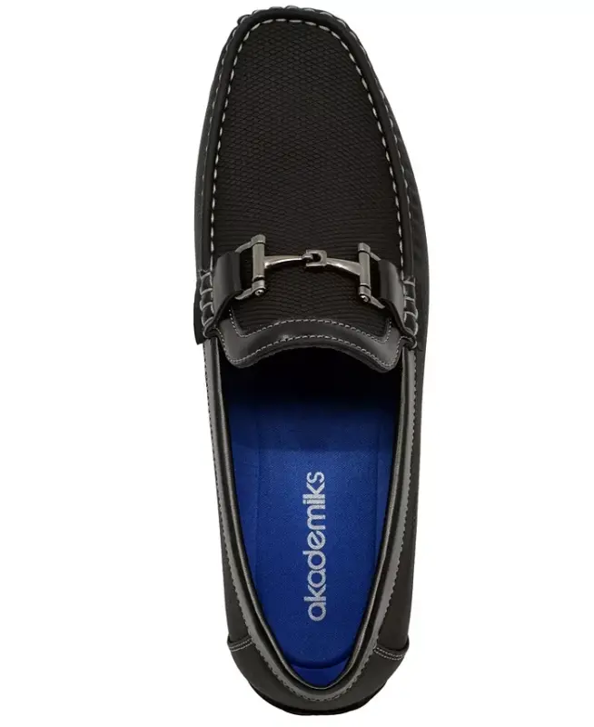 Men's Ogden Comfort Loafers - Black - 4