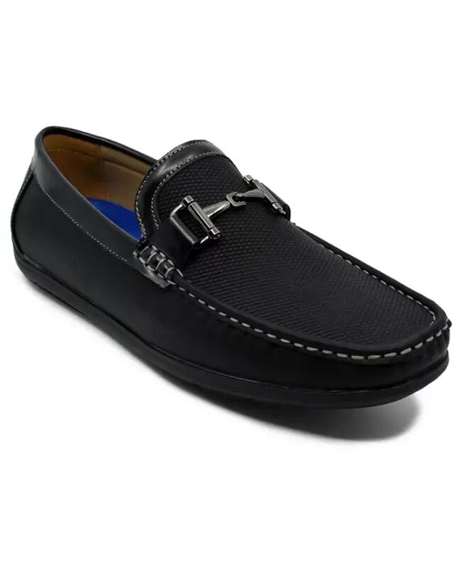 Men's Ogden Comfort Loafers - Black - Akademiks