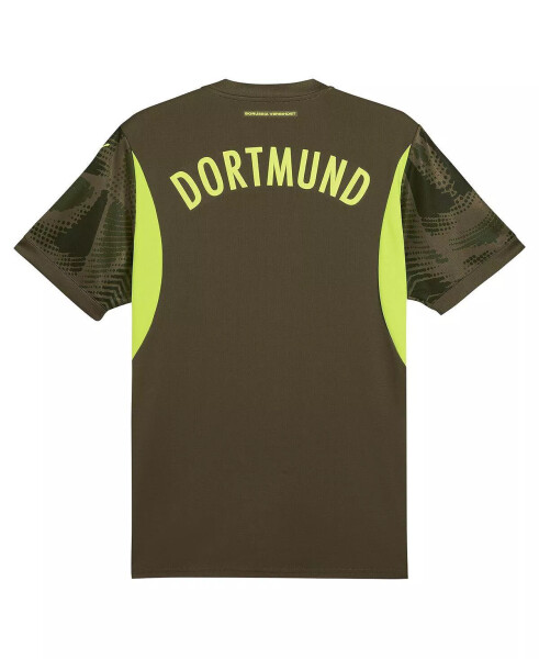 Men's Olive Borussia Dortmund 2024/25 Replica Short Sleeve Goalkeeper Jersey Olive - 2