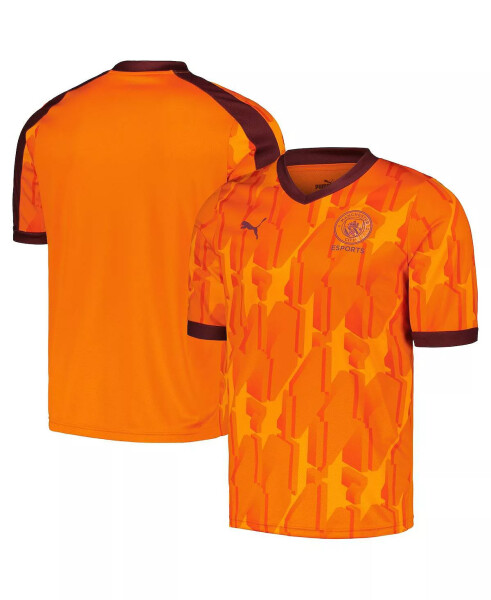 Men's Orange Manchester City 2023/24 Esports Jersey Orange - 1