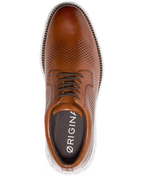 Men's ØriginalGrand 2.0 Oxford Dress Sneaker British Tan-White - 5