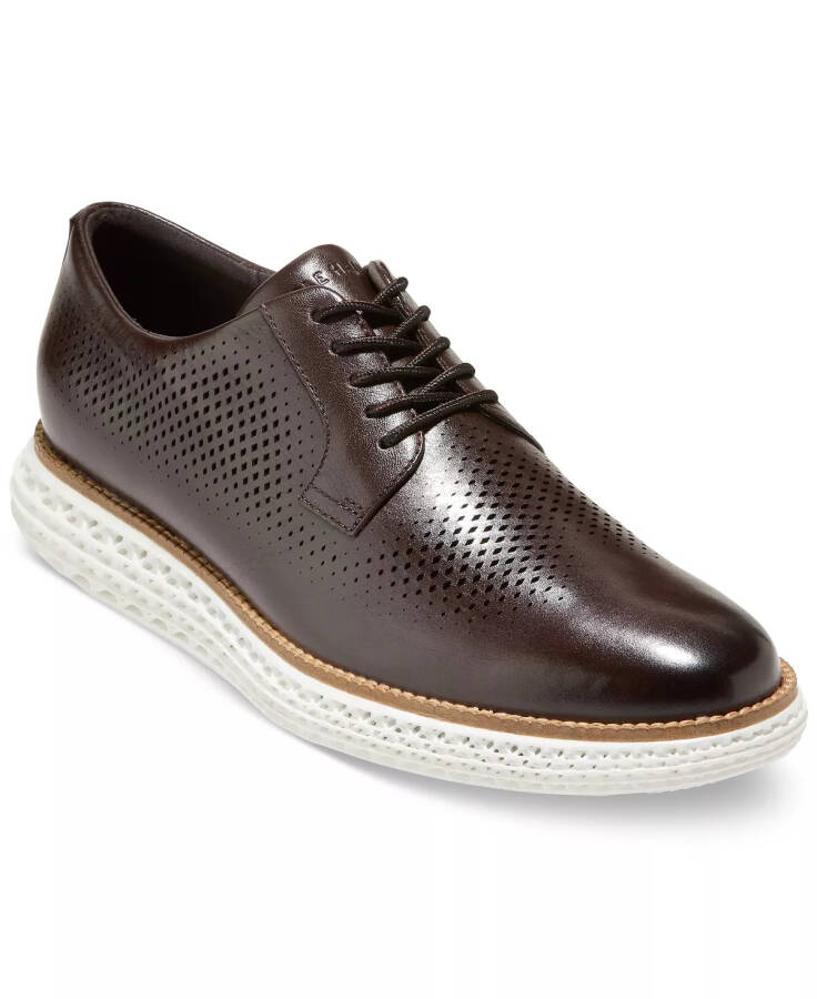 Men's ØriginalGrand 2.0 Oxford Dress Sneaker Dark Chocolate-White - 1