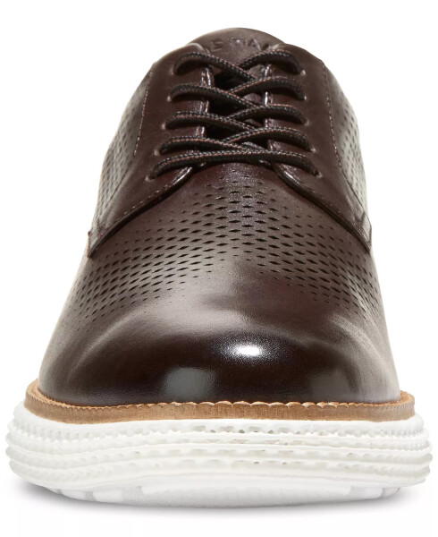 Men's ØriginalGrand 2.0 Oxford Dress Sneaker Dark Chocolate-White - 3