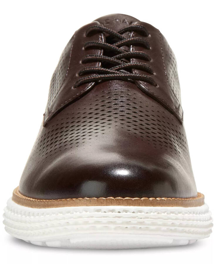 Men's ØriginalGrand 2.0 Oxford Dress Sneaker Dark Chocolate-White - 3