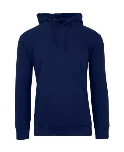 Men's Oversized Slim-Fit Fleece-Lined Pullover Hoodie - 1