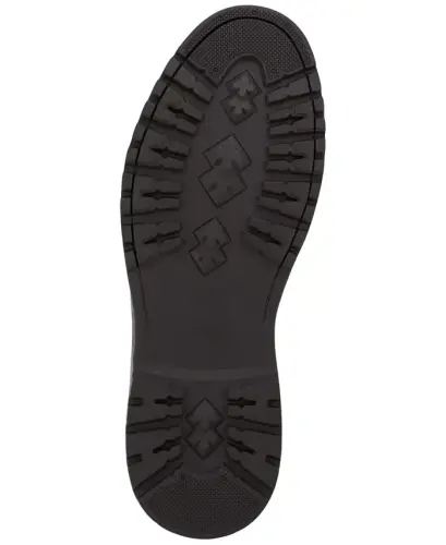 Men's Overton Moc-Toe Leather Oxfords - Black - 6