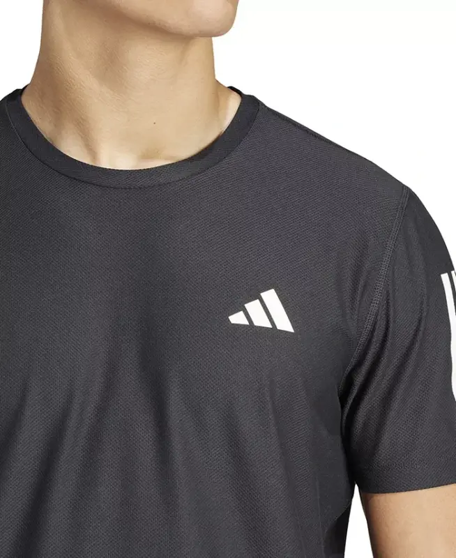 Men's Own The Run Moisture-Wicking T-Shirt-Black - 2