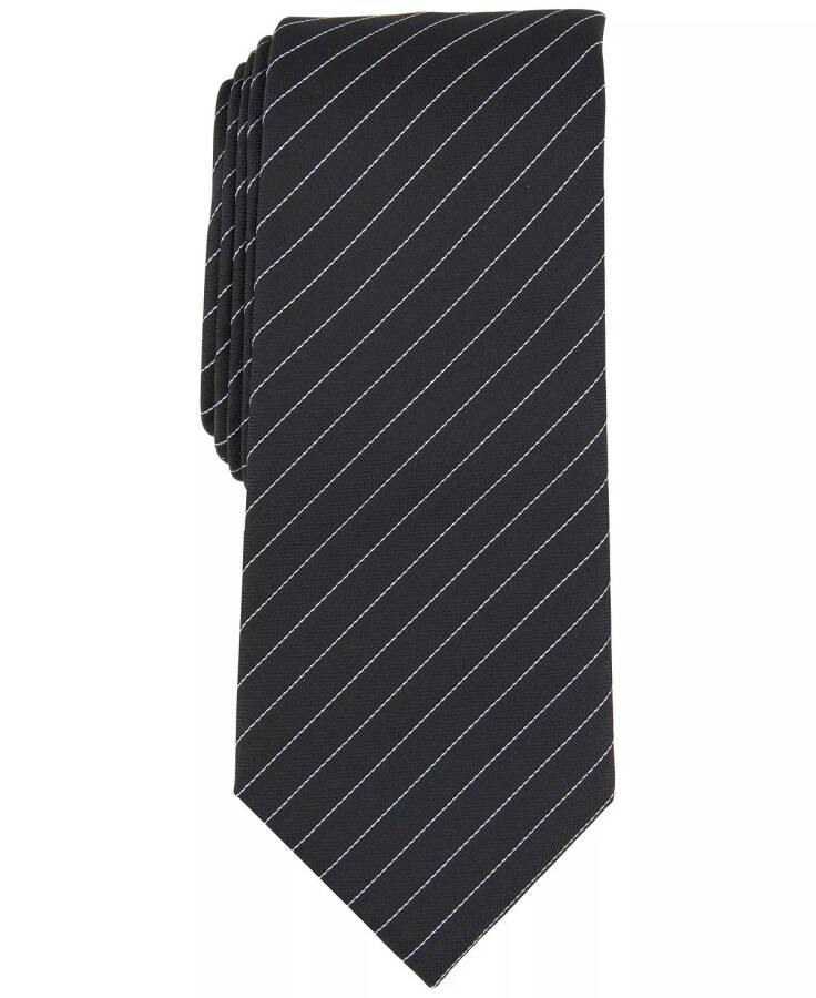 Men's Ozark Stripe Tie, Created for Modazone Black - 1