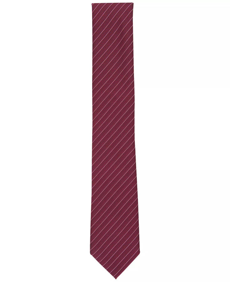 Men's Ozark Stripe Tie, Created for Modazone Burgundy - 2