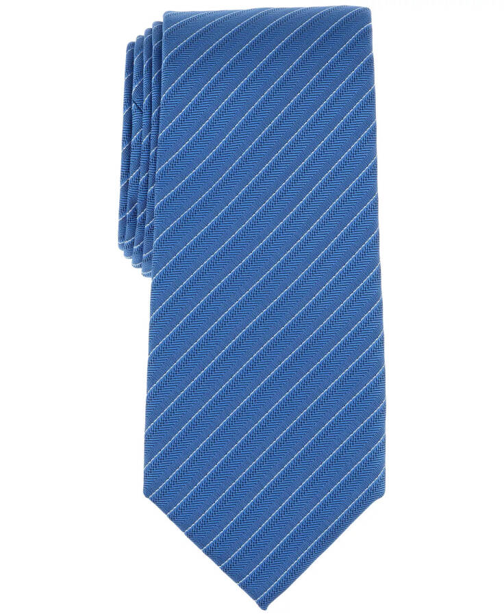 Men's Ozark Stripe Tie, Created for Modazone Denim - 1