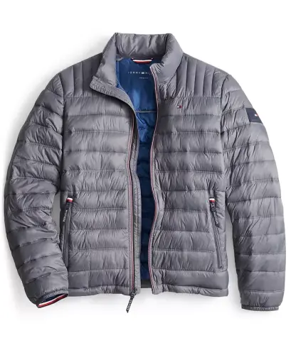 Men's Packable Quilted Puffer Jacket - 3