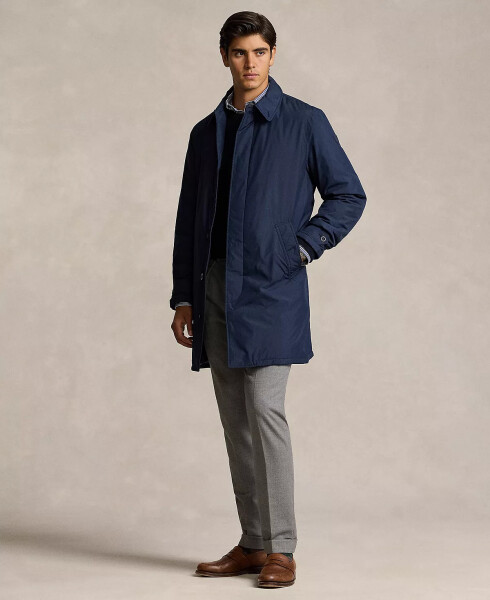 Men's Packable Walking Coat Navy - 1