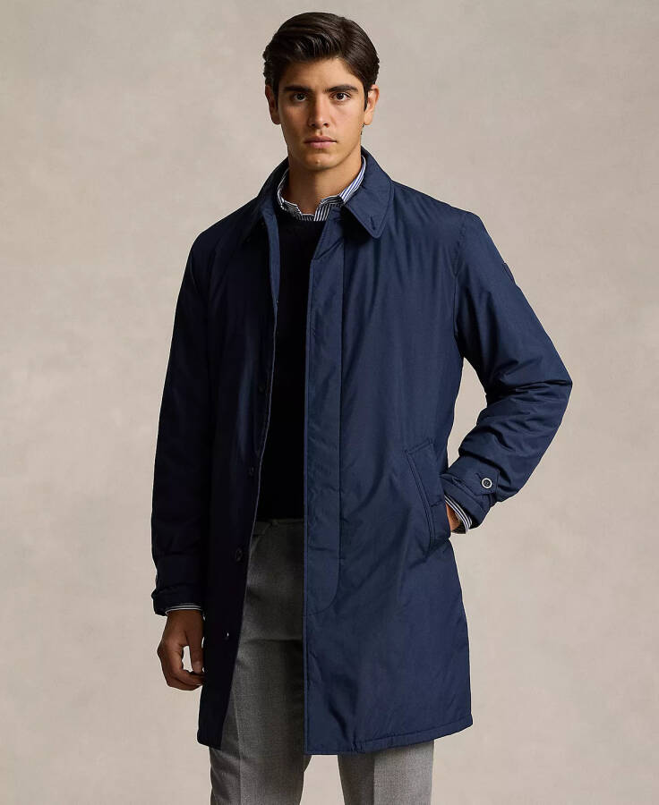 Men's Packable Walking Coat Navy - 4