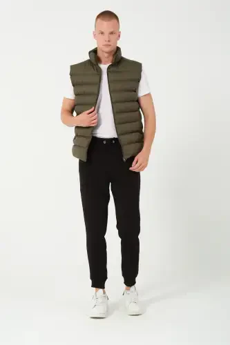 Men's Padded Vest Khaki-Khaki - 6