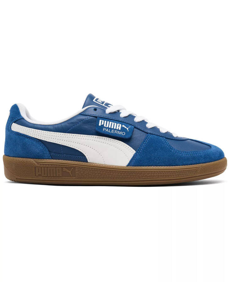 Men's Palermo Casual Sneakers from Finish Line Royal/White/Vapor Grey - 5