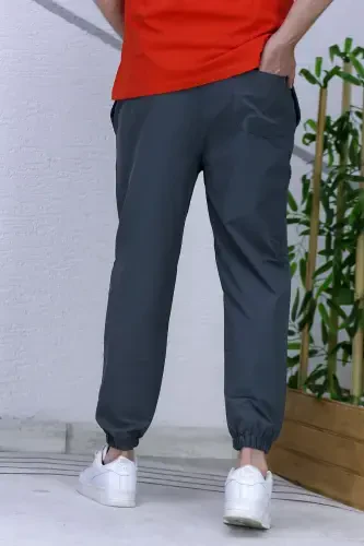 Men's Parachute Jogger Pants11-Smoke Gray - 5