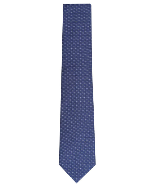 Men's Parker Classic Grid Tie, Created for Modazone Navy - 2