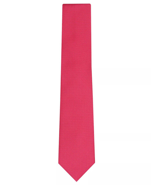 Men's Parker Classic Grid Tie, Created for Modazone Red - 2