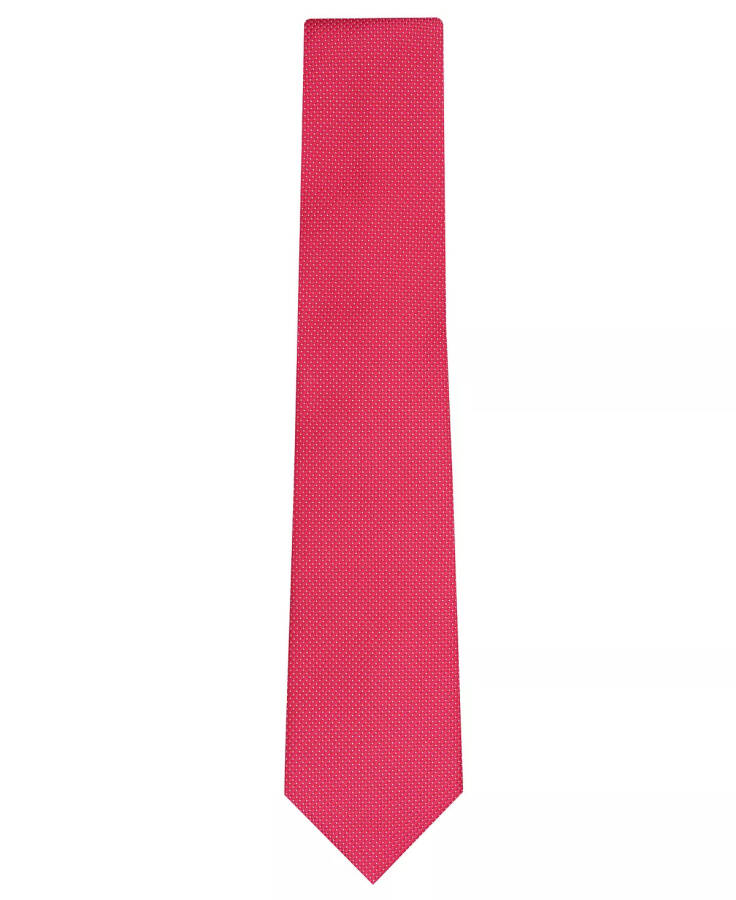 Men's Parker Classic Grid Tie, Created for Modazone Red - 2