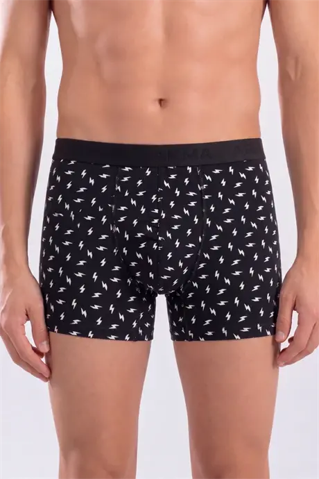 Men's Patterned Boxer 10-Pack Cotton Lycra Soft and Flexible Fabric - 5