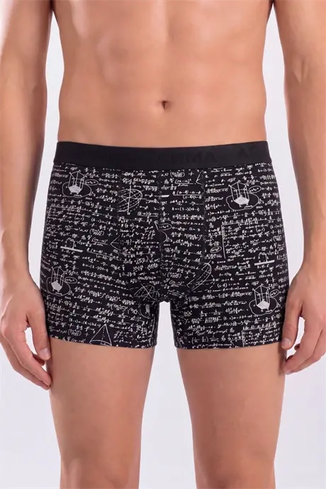 Men's Patterned Boxer 10-Pack Cotton Lycra Soft and Flexible Fabric - 8