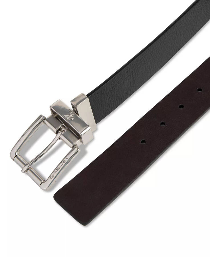 Men's Pebble Grain Reversible Jean Belt - 5