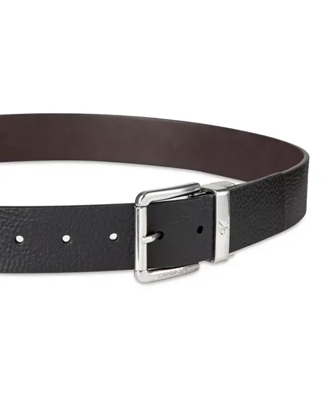 Men's Pebble Grain Reversible Jean Belt - 4
