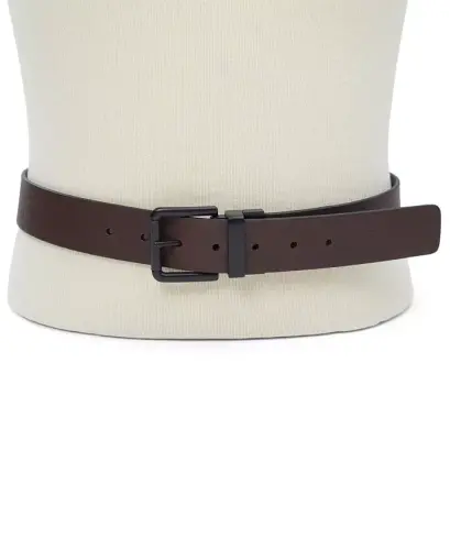 Men's Pebble Grain Reversible Jean Belt - 9