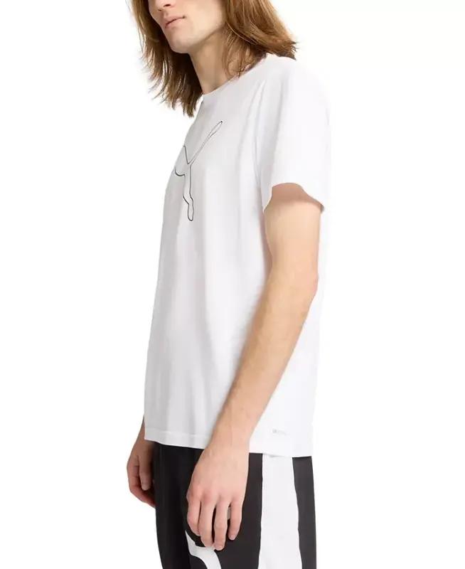 Men's Performance Cat Logo Graphic Training T-Shirt - 2