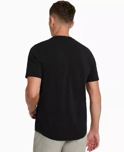 Men's Performance Crewneck T-Shirt-Black - 4