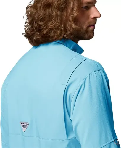 Men's Performance Fishing Gear Tamiami II Long-Sleeve Shirt - Vintage Blue - 5