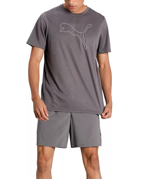 Men's Performance Moisture-Wicking Cat T-Shirt Grey - 3