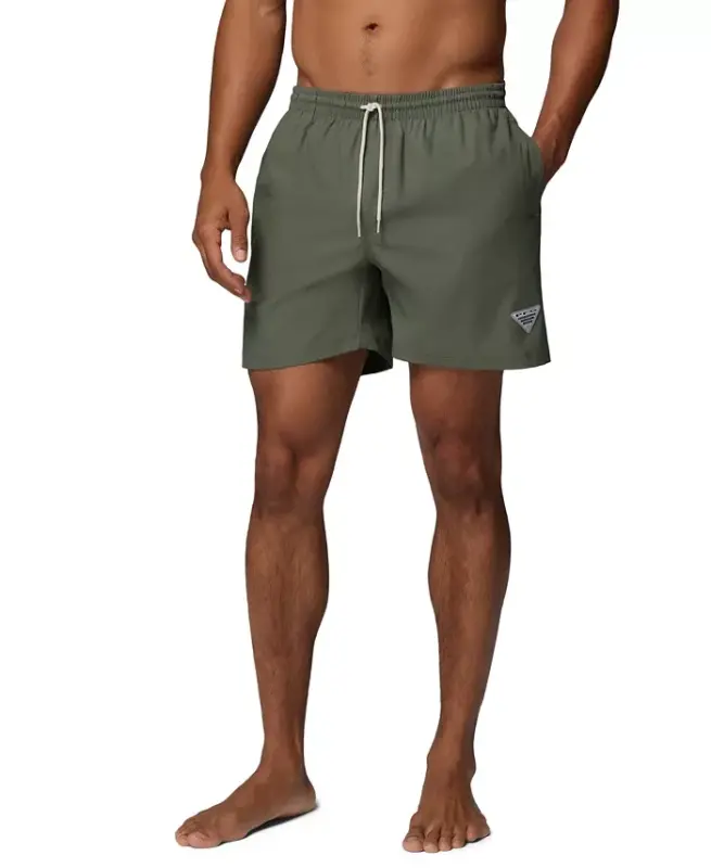 Men's Performance Rambler Logo Shorts - Cypress/Dark Stone - 1