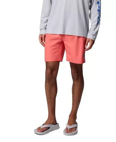 Men's Performance Rambler Logo Shorts - Melonade - 4