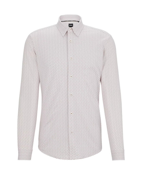 Men's Performance Slim-Fit Dress Shirt Open White - 2