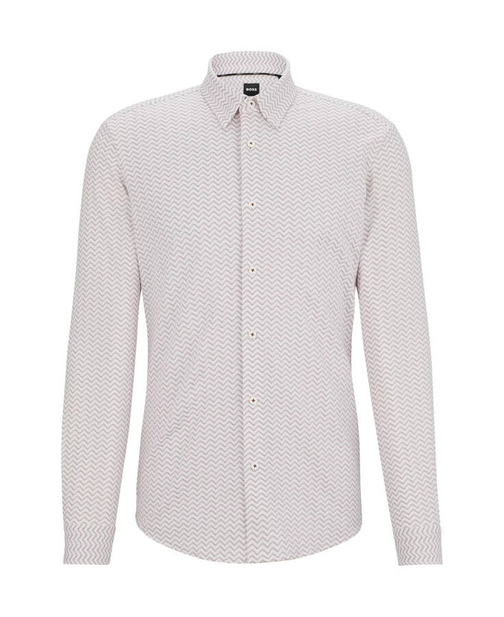 Men's Performance Slim-Fit Dress Shirt Open White - 2