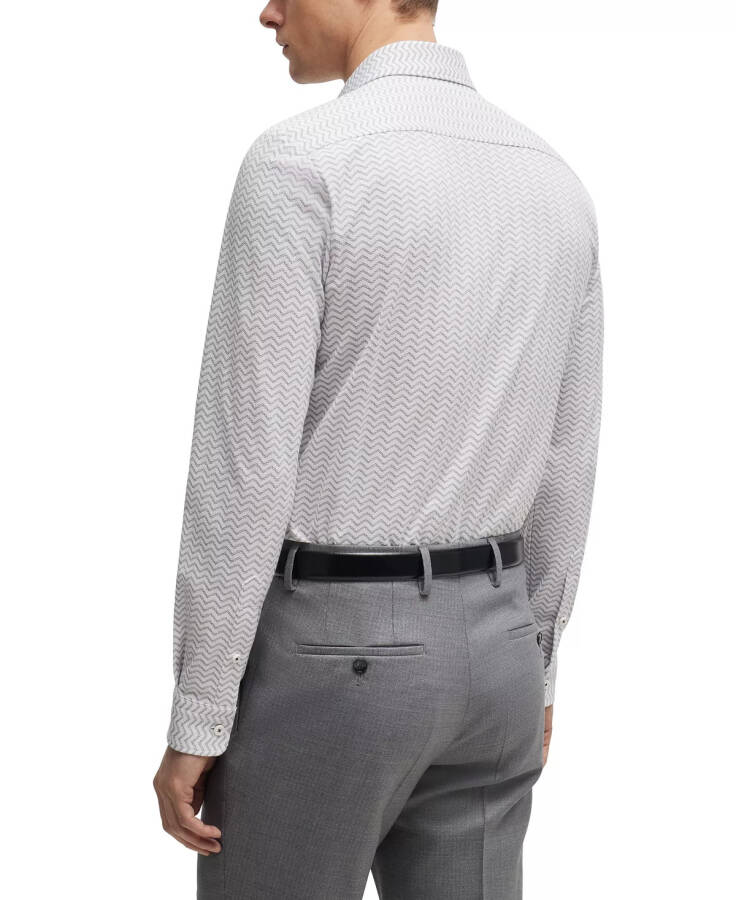 Men's Performance Slim-Fit Dress Shirt Open White - 6