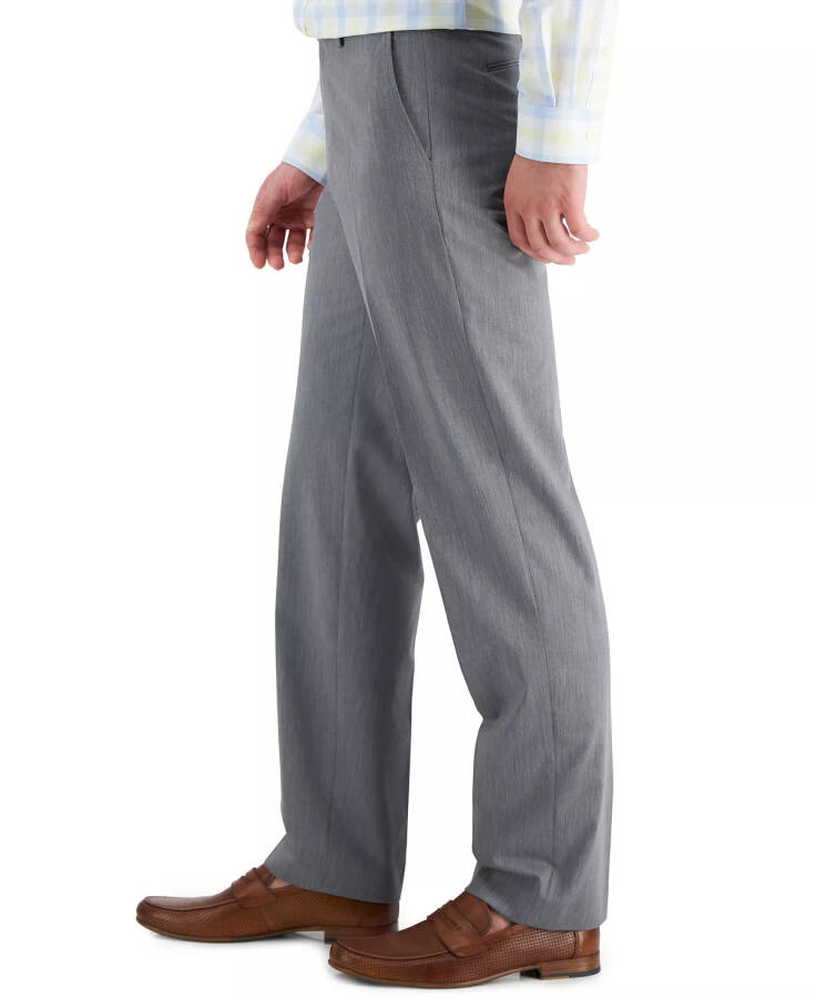 Men's Performance Stretch Modern-Fit Dress Pants Light Pastel Grey - 12