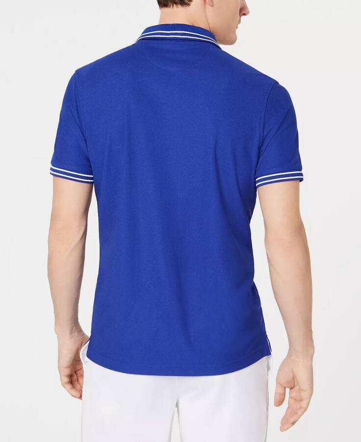 Men's Performance Stripe Polo, Created for Modazone Lazulite - 5