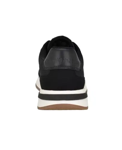 Men's Pezrand Casual Lace-Up Sneakers-Black - 3
