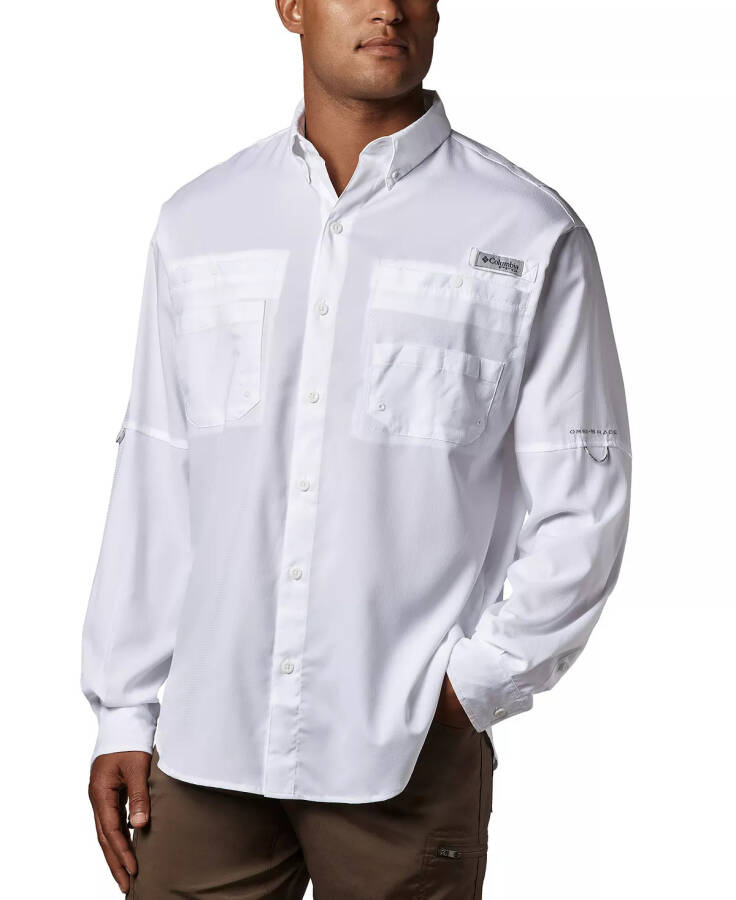 Men's PFG Tamiami II Long-Sleeve Shirt-White - 2