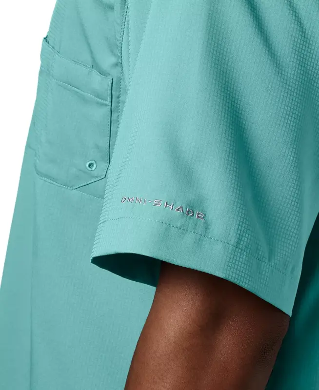 Men's PFG Tamiami II Short Sleeve Shirt-Gulf Stream - 4